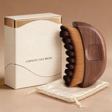 Walnut Wood Lymphatic Drainage Facial Brush – Gua Sha Tool for Contouring and De-Puffing In Australia - Darrahopens