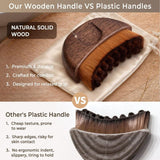 Walnut Wood Lymphatic Drainage Facial Brush – Gua Sha Tool for Contouring and De-Puffing In Australia - Darrahopens