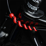Bicycle Brake Shift Cable Housing Spiral Wound Bike Gear Brake Outer Tube Replacement Accessory-White