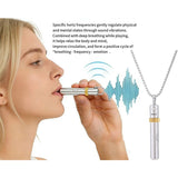 528Hz Meditation Necklace – Stress & Anxiety Relief Jewelry
