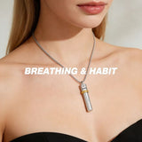 528Hz Meditation Necklace – Stress & Anxiety Relief Jewelry