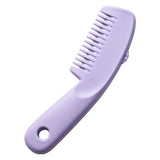 Hair Cutting Comb Dual Function Trimming Styling Comb for Home DIY Haircuts-purple