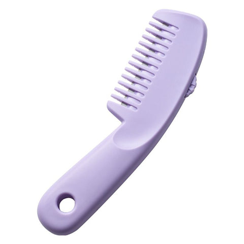 Hair Cutting Comb Dual Function Trimming Styling Comb for Home DIY Haircuts-purple
