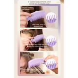 Hair Cutting Comb Dual Function Trimming Styling Comb for Home DIY Haircuts-purple In Australia - Darrahopens