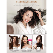 3 Pack Microfiber Hair Towel Wrap, Fast Drying Hair Towels for Women, Soft Lightweight Quick Dry Turban for Curly & Long Hair-Blue,Grey,Pink