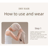 Waffle Weave Microfibre Hair Drying Towel Extra Large Super Absorbent Quick Dry Hair Wrap for Long Thick Hair-Camel In Australia - Darrahopens