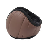 Foldable Windproof Thermal Earmuffs, Water Resistant Warm Ear Warmers for Winter Commuting & Cycling-brown In Australia - Darrahopens