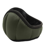 Foldable Windproof Thermal Earmuffs, Water Resistant Warm Ear Warmers for Winter Commuting & Cycling-olive green In Australia - Darrahopens