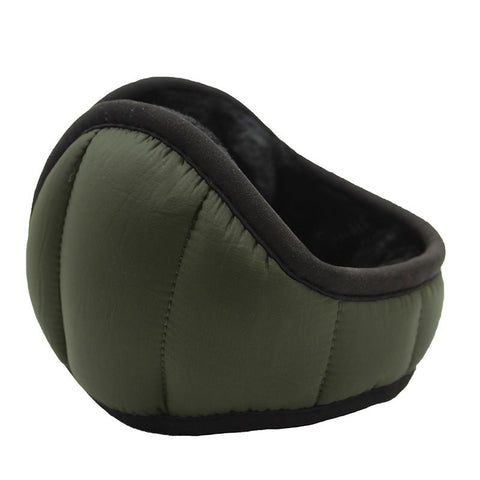 Foldable Windproof Thermal Earmuffs, Water Resistant Warm Ear Warmers for Winter Commuting & Cycling-olive green In Australia - Darrahopens