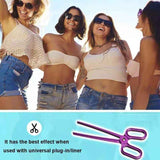 Scissor Style Bra Pad Removal Clip, Serrated Underwire Liner Tweezers for Swimsuit Bra Inserts Handy Tool-Purple In Australia - Darrahopens