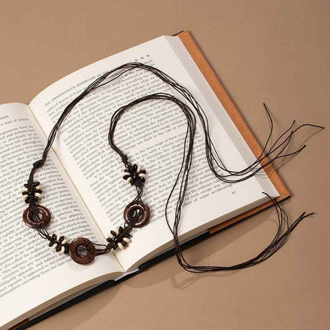 Boho Macrame Wooden Ring Waist Belt Adjustable Drawstring Wide Cincher Ethnic Beaded Dress Sash for Women In Australia - Darrahopens