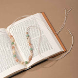 Pastel Multicolour Jade Bead Thin Drawstring Waist Belt Adjustable Fringe Minimal Boho Macrame Sash In Australia - Darrahopens