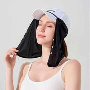 Detachable Neck Face Sun Protection Mask, Breathable UV Protection Face Cover for Outdoor Fishing Cycling-black In Australia - Darrahopens