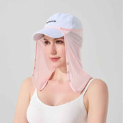 Detachable Neck Face Sun Protection Mask, Breathable UV Protection Face Cover for Outdoor Fishing Cycling-pink In Australia - Darrahopens