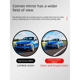 Wrist Strap Bike Rear View Mirror, 360 Adjustable Convex Cycling Safety Mirror for Road Mountain Biking