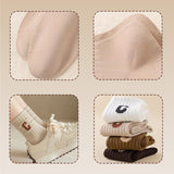 Socks - 10-Pack Women's Socks - Women's Athletic Socks - Soft - Breathable - Casual Socks - Fashionable Instagram-Style - All-Season - One-Size-Fits-All Women's Socks - Simple Letter Print - Women's Ankle Socks