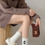 Socks - 10-Pack Women's Socks - Women's Athletic Socks - Soft - Breathable - Casual Socks - Fashionable Instagram-Style - All-Season - One-Size-Fits-All Women's Socks - Simple Letter Print - Women's Ankle Socks