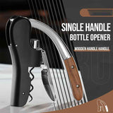 Lever Style Wine Bottle Opener, Heavy Duty Corkscrew with Built-in Foil Cutter for Home Bar Party In Australia - Darrahopens