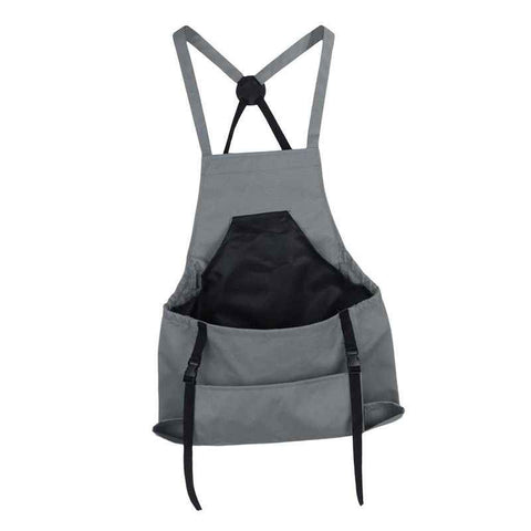 Garden Harvest Apron with Large Detachable Harvest Pouch, Adjustable Shoulder Strap Fruit Vegetable Picking Waist Apron, Multi Use Gardening Gathering Apron for Backyard Farmer-gray In Australia - Darrahopens