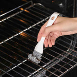 Long Handle BBQ Grill Cleaning Brush Stiff Bristle Barbecue Grid Cleaner Scraper Tool for Outdoor Grill In Australia - Darrahopens