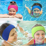 Waterproof Swimming Ear Protection Headband Neoprene Adjustable Hair Band For Shower Pool Kids Adults-Pink In Australia - Darrahopens