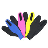 Waterproof Swimming Ear Protection Headband Neoprene Adjustable Hair Band For Shower Pool Kids Adults-Yellow