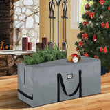2-Pack Christmas Tree Storage Bag, Heavy Duty Extra Large Artificial Christmas Tree Bag with Reinforced Handles and Dual Zippers Wide Opening-165x38x76cm In Australia - Darrahopens
