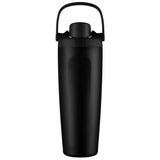 Portable Insulated Travel Mug Stainless Steel Leakproof Thermal Water Cup with Carry Clip for Outdoor Gym-Black In Australia - Darrahopens