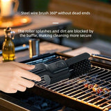 Rechargeable Electric BBQ Grill Brush Automatic Rotating Barbecue Cleaner Brush Kit In Australia - Darrahopens