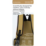 Casual School Backpack with USB Charging Port, Water Resistant Daypack for Uni Students & Daily Commute-khaki