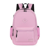 Casual School Backpack with USB Charging Port, Water Resistant Daypack for Uni Students & Daily Commute-pink