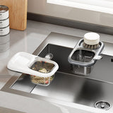 Kitchen Sink Drain Basket with Lid, Multifunctional Food Catcher Waste Filter Container for Countertop-white In Australia - Darrahopens