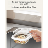 Kitchen Sink Drain Basket with Lid, Multifunctional Food Catcher Waste Filter Container for Countertop-white In Australia - Darrahopens
