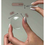 Silicone anti-collision bumpers for door handles and refrigerators.