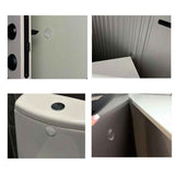 Silicone anti-collision bumpers for door handles and refrigerators.