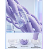 Dual-Sided Quick-Dry Sports Bath Towel – Absorbent, Perfect for Gym, Swimming & Beach-Sky Blue-50*120cm