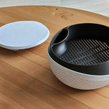 2-Tier Snack Bowl with Shell Disposal Compartment – Must-Have for Living Room