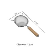 Large Stainless Steel Strainer Colander – Household Kitchen Sieve, 12cm Diameter In Australia - Darrahopens