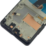 Samsung Galaxy S20 Ultra 5G Screen Replacement with Frame, 6.9" Curved Dynamic AMOLED 2X Touch Digitizer, Full Repair Tool Kit & Tempered Glass Protector for SM‑G988U SM‑G988U1 SM‑G988A SM‑G988W