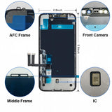iPhone 11 Screen Replacement 6.1" Incell LCD Touch Digitizer with Repair Tools for iPhone 11 A2111 A2221 A2223