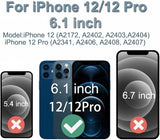 iPhone 12 / iPhone 12 Pro Screen Replacement, 6.1 Inch Incell LCD Touch Screen Digitizer with Complete Repair Tool Kit & Tempered Glass, Compatible with iPhone 12 A2172 A2402 A2403 A2404 / iPhone 12 Pro A2341 A2406 A2407 A2408 In Australia - Darrahopens