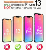 iPhone 13 Screen Replacement, 6.1 Inch Incell LCD Touch Screen Digitizer with Complete Repair Tool Kit & Tempered Glass, Compatible with iPhone 13 A2482 A2631 A2632 A2633 A2634