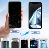 iPhone 13 Pro Max Screen Replacement, 6.7 Inch Incell LCD Touch Screen Digitizer with Full Repair Tool Kit & Tempered Glass, Fits iPhone 13 Pro Max A2484 A2641 A2642 A2643 A2644