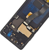 Samsung Galaxy S21 Ultra 5G Screen Replacement with Frame, 6.8" Dynamic AMOLED 2X Curved Touch Digitizer, Full Repair Tool Kit & Tempered Glass Protector for SM-G998U SM-G998A SM-G998W