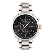 Hugo Boss 1513473 Watch Steel Watch Argenta Gilded Rose Black Dial Man In Australia - Darrahopens