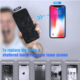 iPhone X Screen Replacement, 5.8 Inch Incell LCD Display Touch Screen Digitizer with Full Repair Tool Kit & Tempered Glass, for iPhone X A1865 A1901 A1902 In Australia - Darrahopens