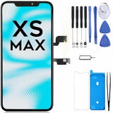 iPhone XS Max Screen Replacement, 6.5 Inch Incell LCD Display Touch Screen Digitizer with Full Repair Tool Kit & Tempered Glass, for iPhone XS Max A1921 A2101 A2102 A2104 In Australia - Darrahopens