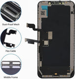 iPhone XS Max Screen Replacement, 6.5 Inch Incell LCD Display Touch Screen Digitizer with Full Repair Tool Kit & Tempered Glass, for iPhone XS Max A1921 A2101 A2102 A2104 In Australia - Darrahopens
