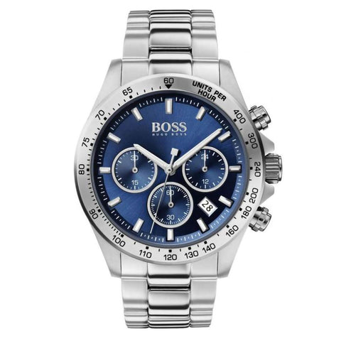 Hugo Boss Men's Hero Sport Lux Watch | Blue & Silver | HB1513755