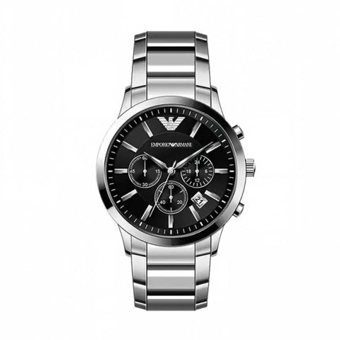 EMPORIO ARMANI AR2434 STAINLESS STEEL MEN'S WATCH In Australia - Darrahopens